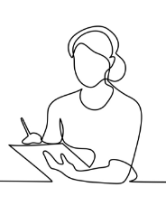 打ち合わせイラスト