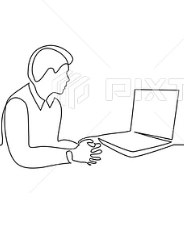 打ち合わせイラスト