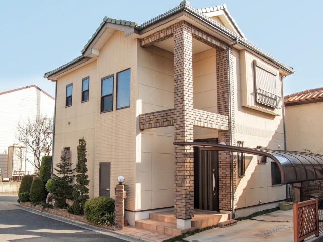 戸建ての外観