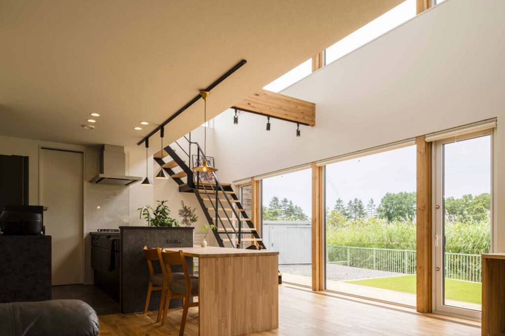 新築戸建てのリビングダイニング